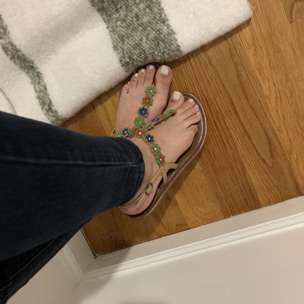 Floral Sandals
